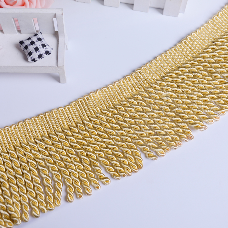 Tassel Fringe Trim - 1 Meter 10cm Long Tassel Trim