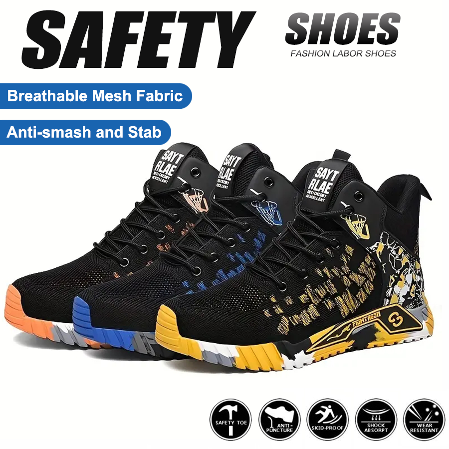Guipure Lace Panel - Steel Toe Shoes For Man Indestructible
