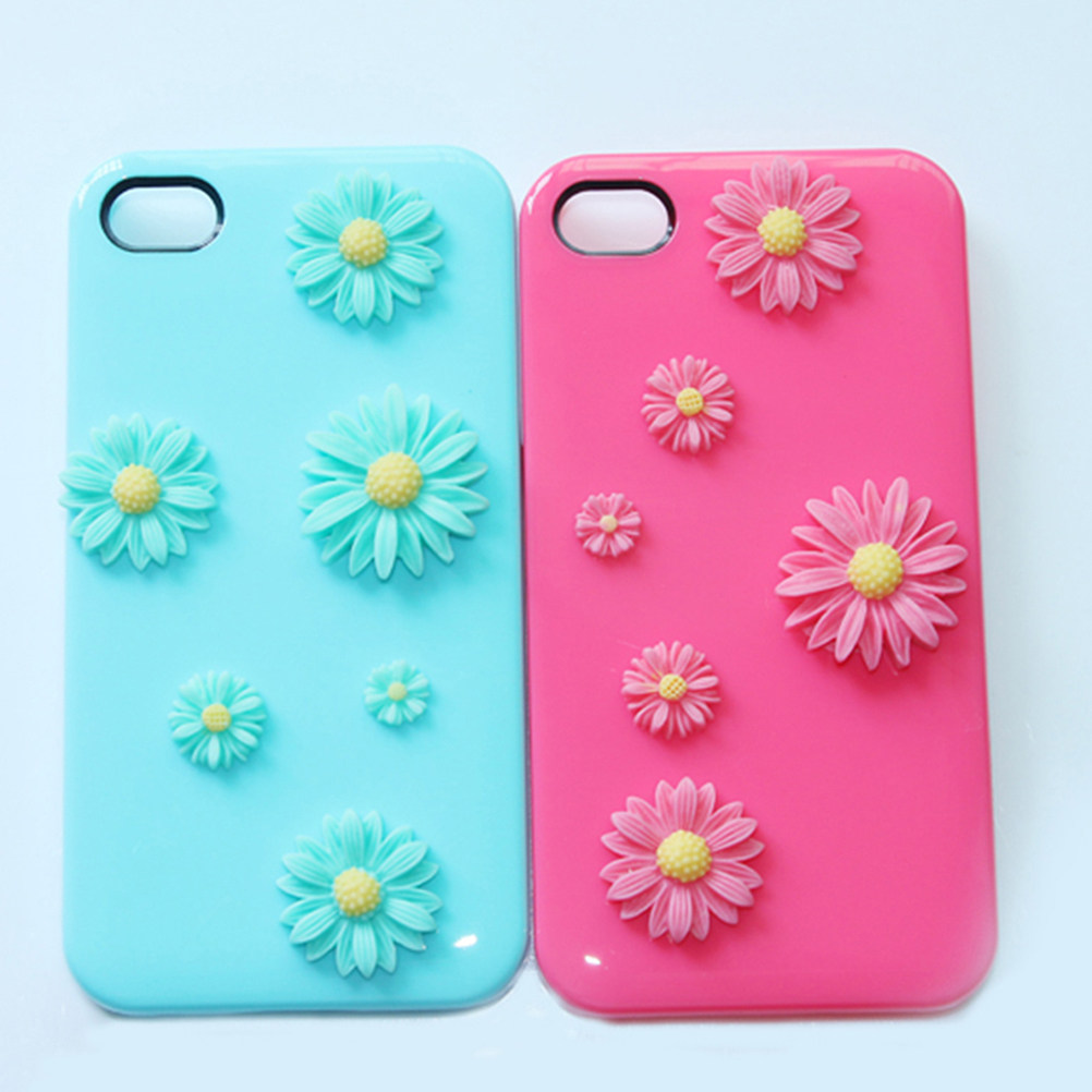 Craft Embellishment - 50Pcs 9Mm Small Daisy Resin Flatback