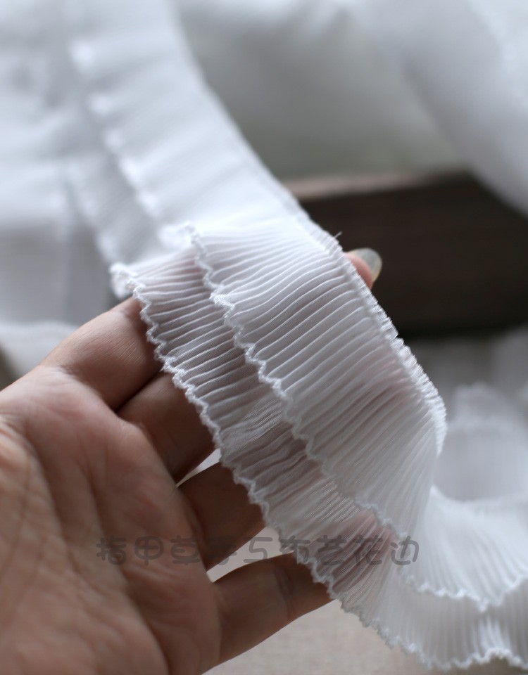 Lace Ribbon Trim - 3 Meters Exquisite White Lace Ribbon
