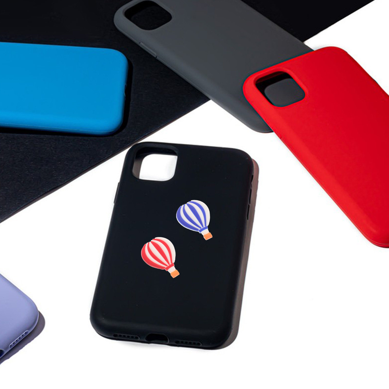 Craft Embellishment - 20Pcs Hot Air Balloon Phone Case