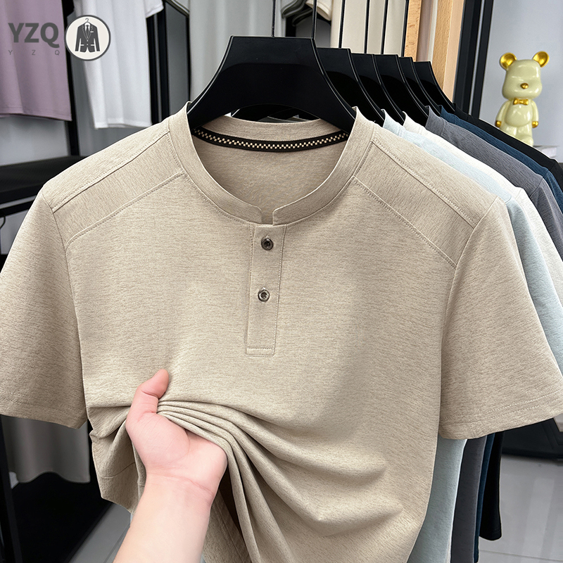 2026 Fashion Men's Henley Neck - مراجعة Embellish Knit وسعره