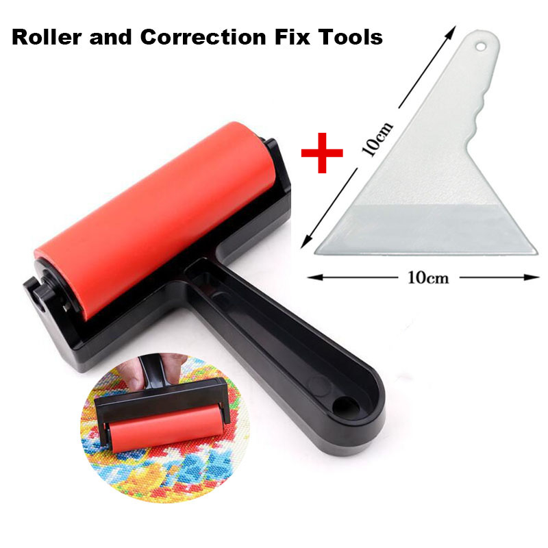 New 5D Diamond Painting Roller - مراجعة Embroidery Embellishments وسعره
