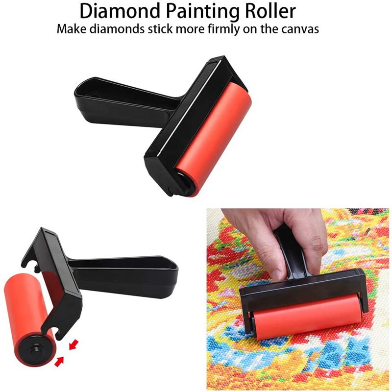 New 5D Diamond Painting Roller - مراجعة Embroidery Embellishments وسعره