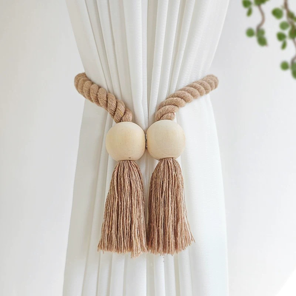 1PC Simple Fringe Beaded Curta - مراجعة Beaded Trim Fringe وسعره