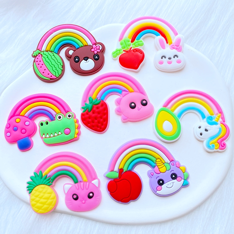 10Pcs New Cute Fruit Animal Ra - مراجعة Embellishment Glue Craft وسعره
