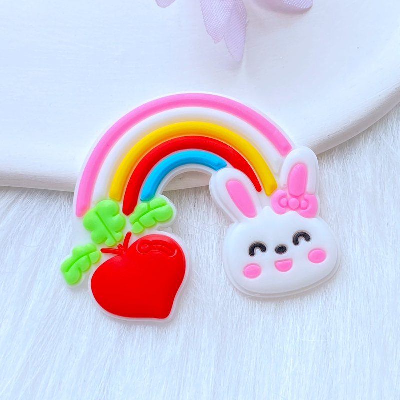 10Pcs New Cute Fruit Animal Ra - مراجعة Embellishment Glue Craft وسعره