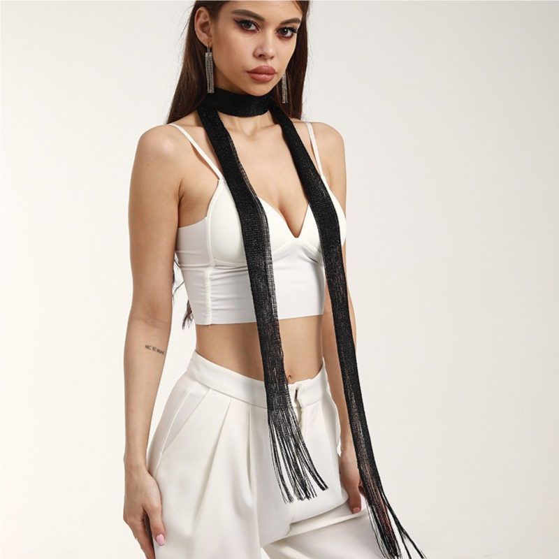 Fashion Nightclub Sunscreen Sh - مراجعة Tassel Fringe Trim وسعره