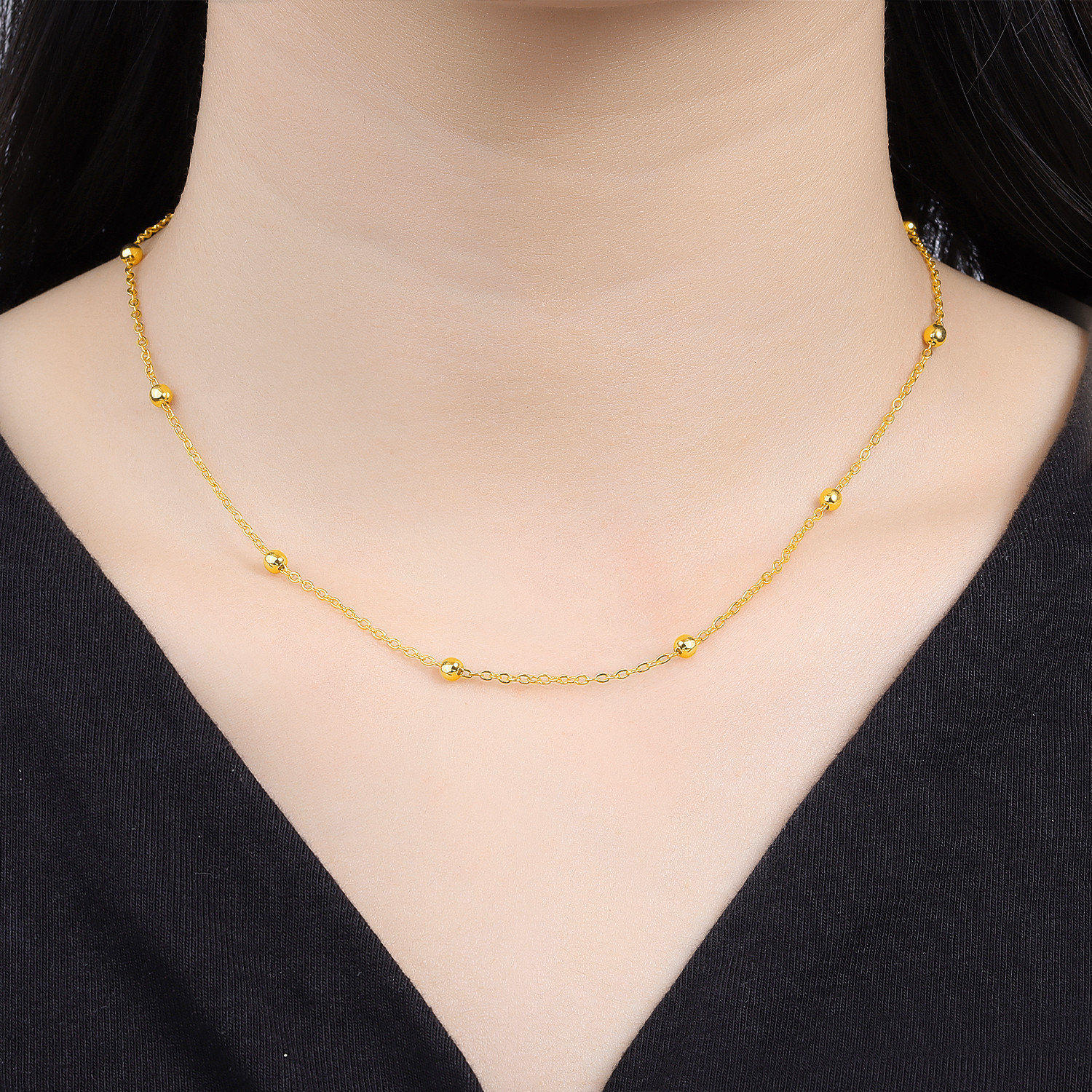 Orstarry S925 Sterling Silver  - مراجعة Pearl Trim Chain وسعره