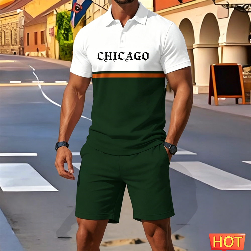 Summer man 2 piece outfits Men - مراجعة Embellish Knit وسعره