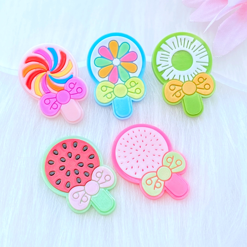 10pcs New Cute Lollipop Series - مراجعة Embellishment Glue Craft وسعره