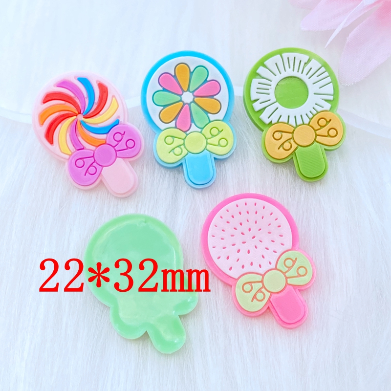 10pcs New Cute Lollipop Series - مراجعة Embellishment Glue Craft وسعره