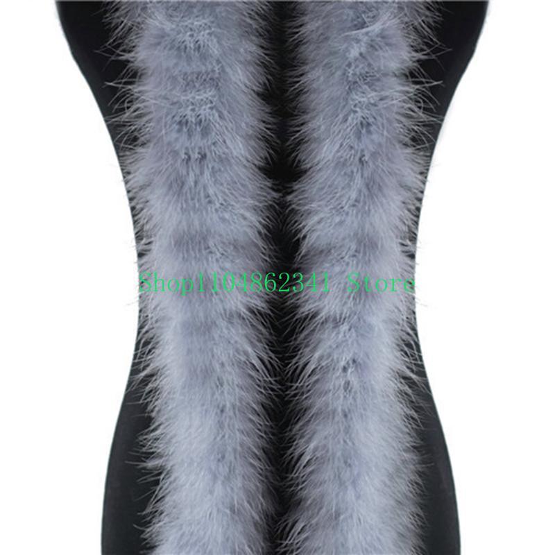 2 Yards Fluffy Marabou Feather - مراجعة Feather Trim Marabou وسعره