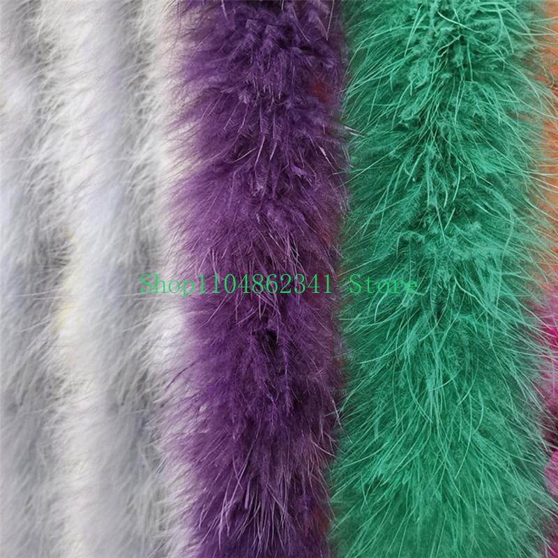 2 Yards Fluffy Marabou Feather - مراجعة Feather Trim Marabou وسعره