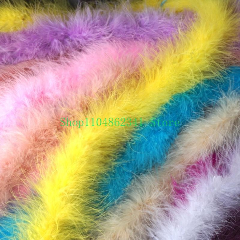 2 Yards Fluffy Marabou Feather - مراجعة Feather Trim Marabou وسعره