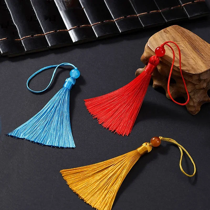 10/5Pcs Polyester Silk Tassel  - مراجعة Beaded Trim Fringe وسعره