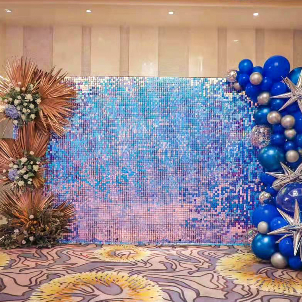 Party Backdrop Decorations Seq - مراجعة Sequin Fabric Panel وسعره
