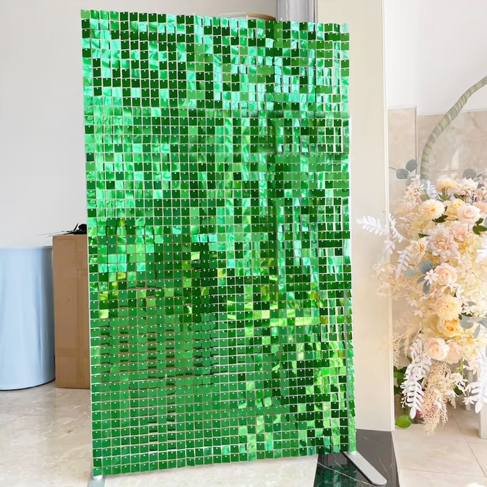 Party Backdrop Decorations Seq - مراجعة Sequin Fabric Panel وسعره