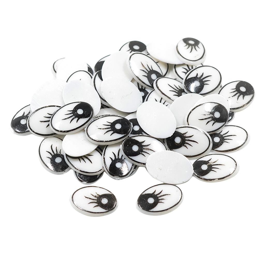 DIY Doll Eyes Plastic Flatback - مراجعة Craft Embellishment وسعره
