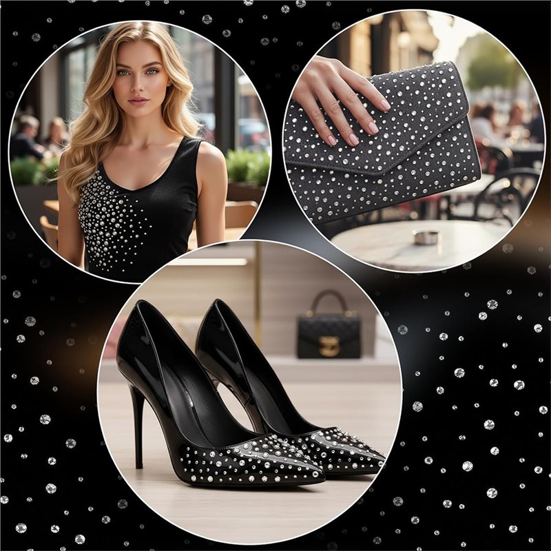 A64Z Rhinestone Sheets 10 Iron - مراجعة Hotfix Rhinestone Sheet وسعره