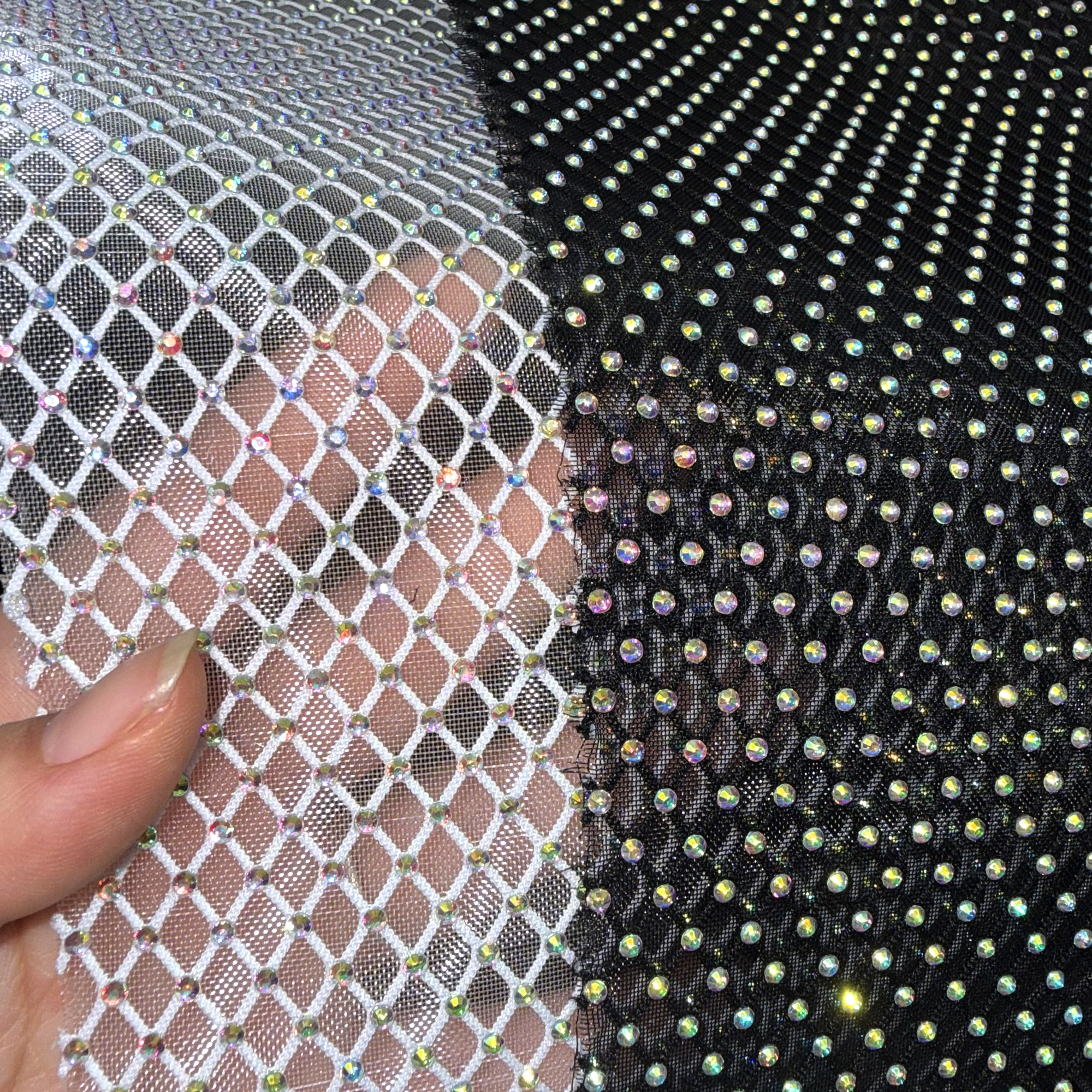 1pc 7.87x12.99inch Luxury Hotf - مراجعة Hotfix Rhinestone Sheet وسعره
