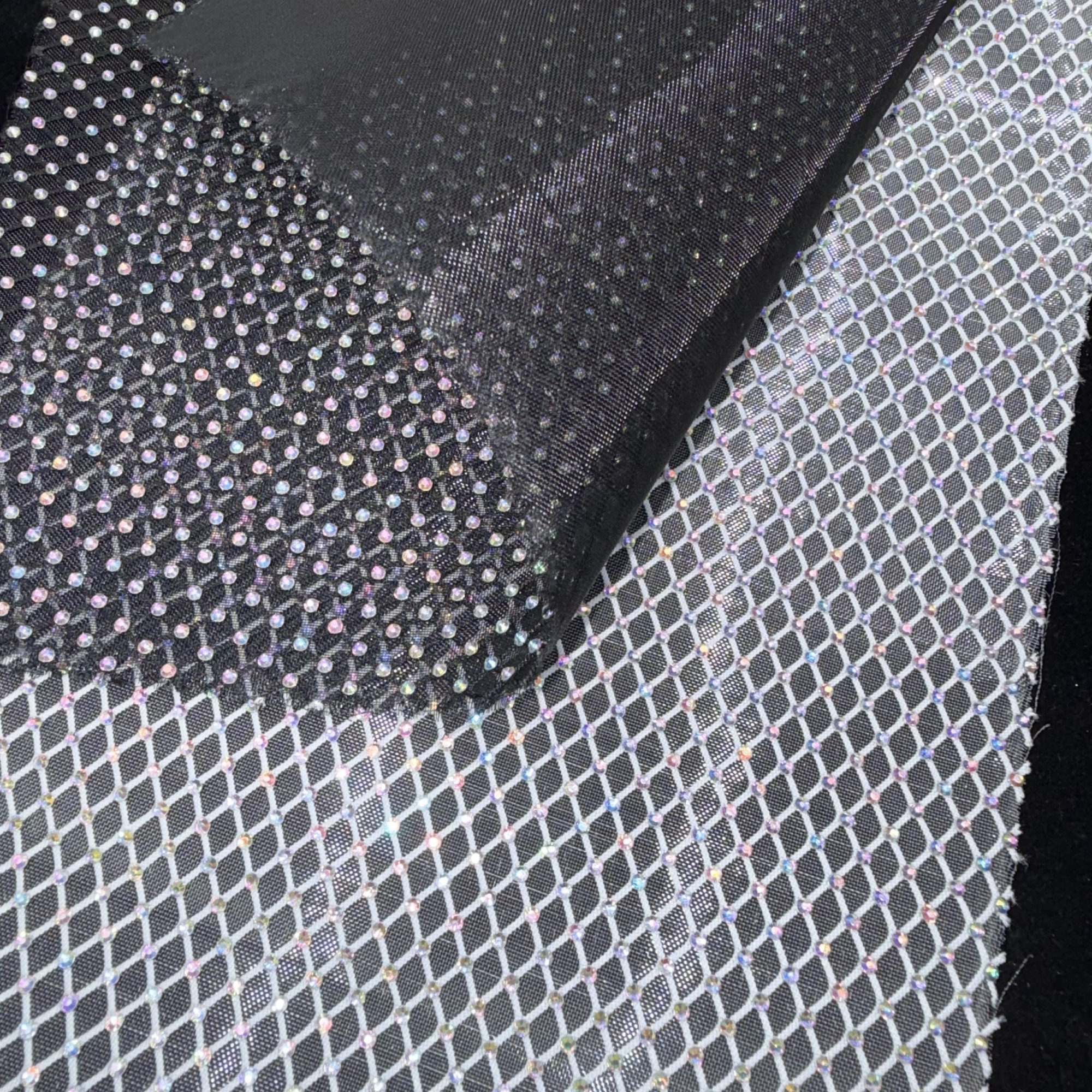 1pc 7.87x12.99inch Luxury Hotf - مراجعة Hotfix Rhinestone Sheet وسعره