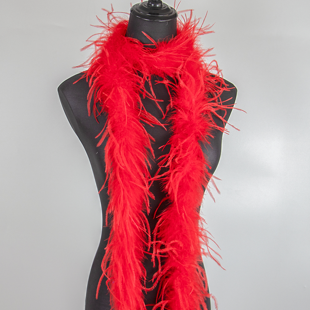 1Ply Ostrich feather boa 13-15 - مراجعة Feather Trim Marabou وسعره