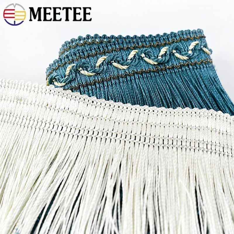 1-5Meters Tassel Fringe for Cu - مراجعة Fringe Ribbon Sewing وسعره