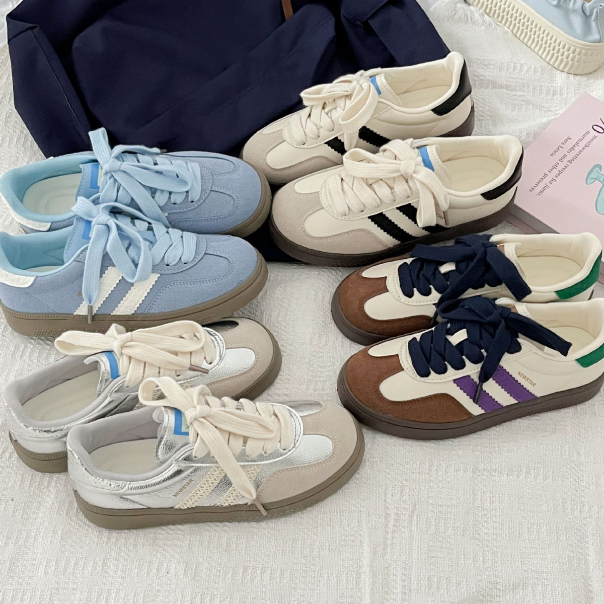 Vintage-style sneakers for wom - مراجعة Guipure Lace Panel وسعره