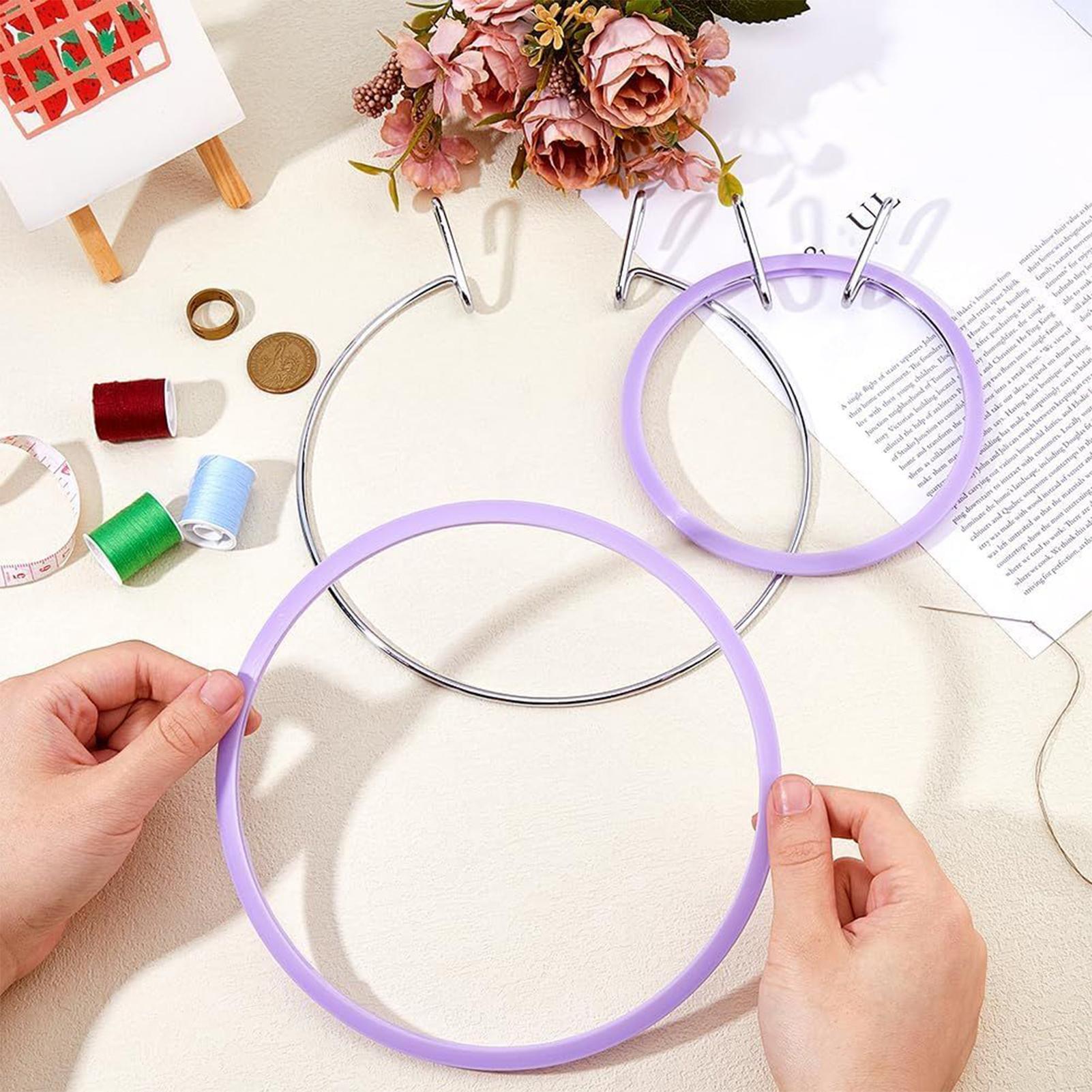 Hoop For Cross Stitching Metal - مراجعة Embroidery Embellishments وسعره