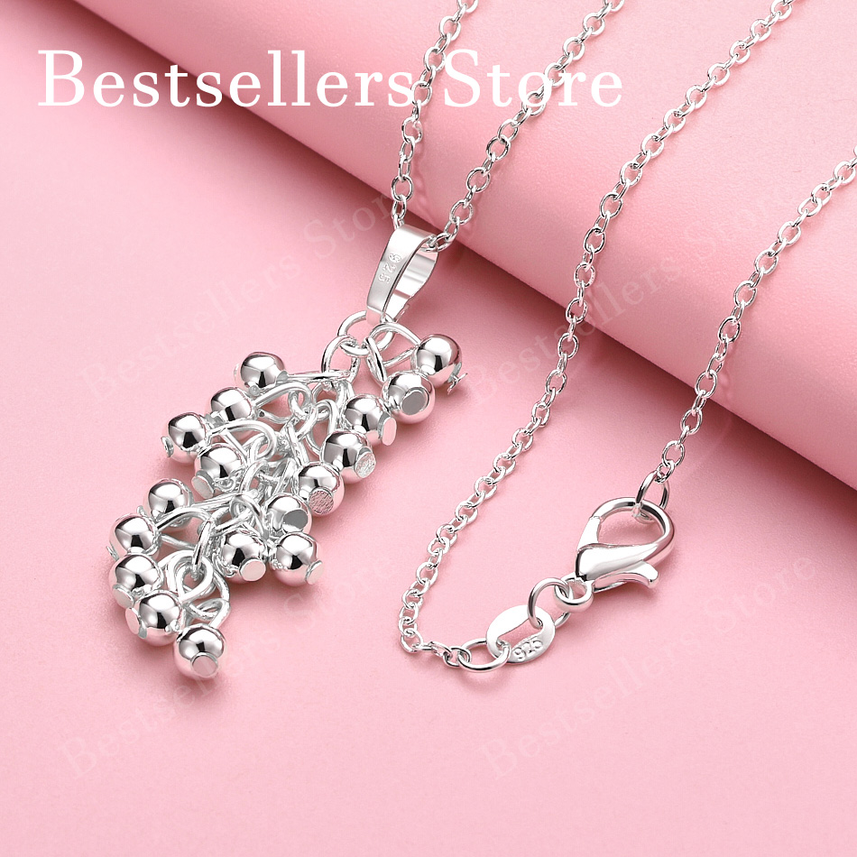 925 sterling silver 16-30 inch - مراجعة Pearl Trim Chain وسعره
