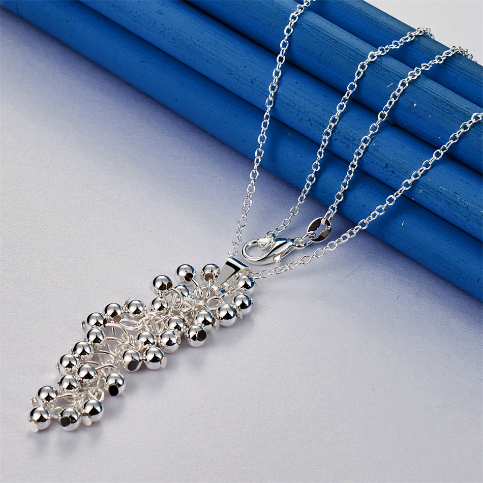 925 sterling silver 16-30 inch - مراجعة Pearl Trim Chain وسعره