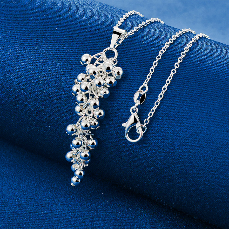 925 sterling silver 16-30 inch - مراجعة Pearl Trim Chain وسعره
