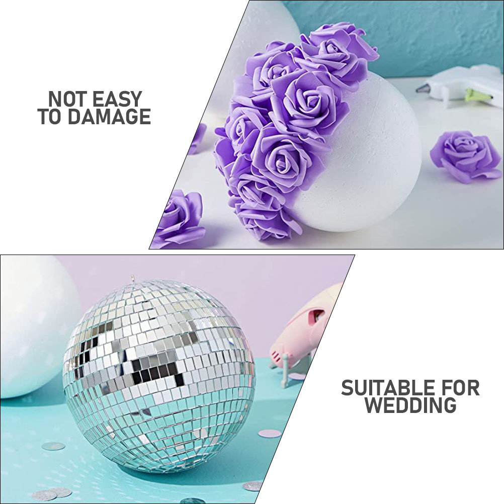 2Pcs Round Foam Spheres Lightw - مراجعة Craft Embellishment وسعره