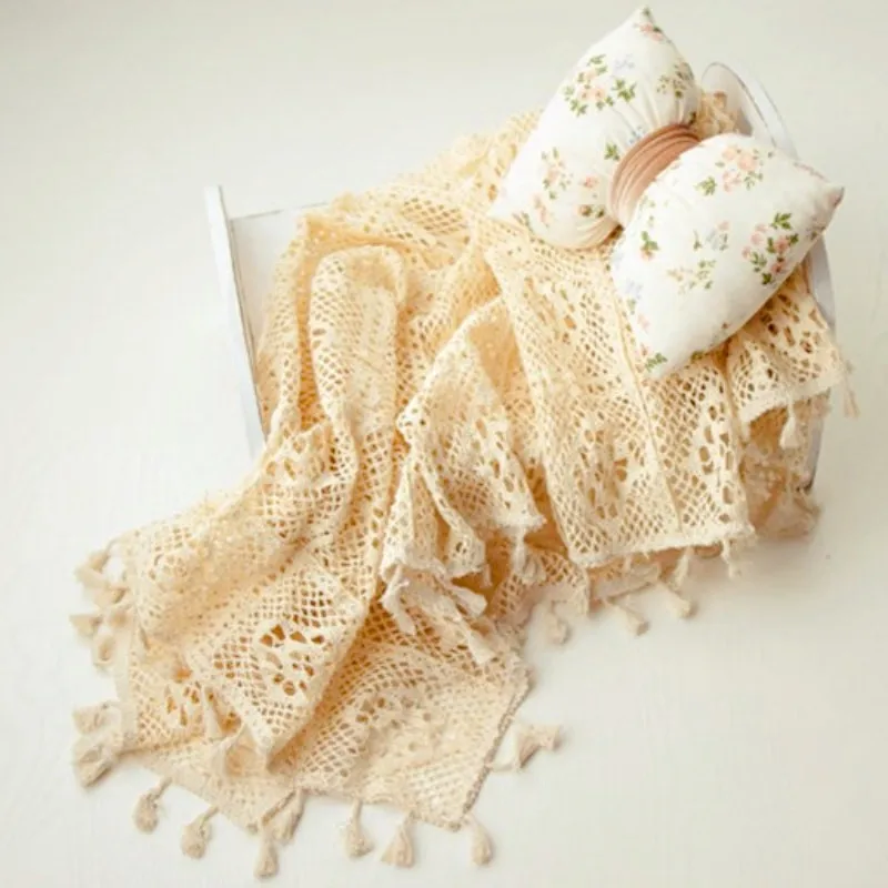 Newborn Photography Props Phot - مراجعة Tassel Fringe Trim وسعره