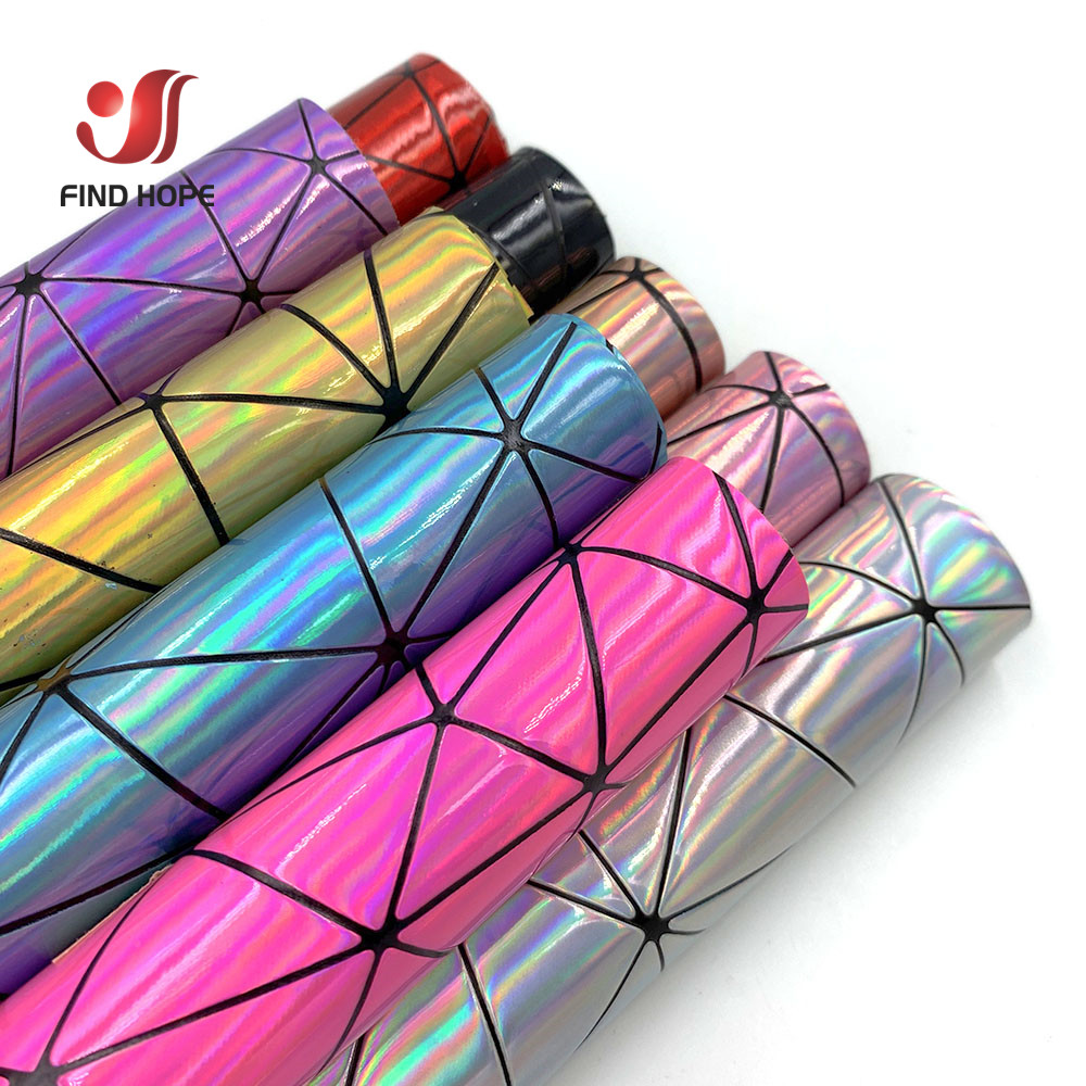 19in x 47in Laser Geometric Ab - مراجعة Glitter Vinyl Roll وسعره