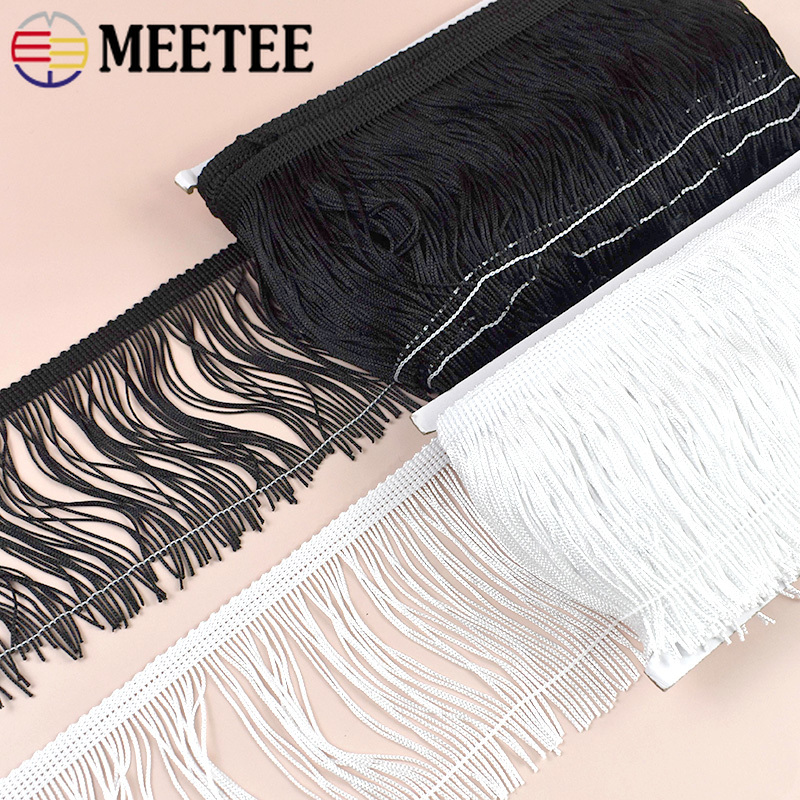 5Yards 10-50cm Polyester Fring - مراجعة Fringe Ribbon Sewing وسعره