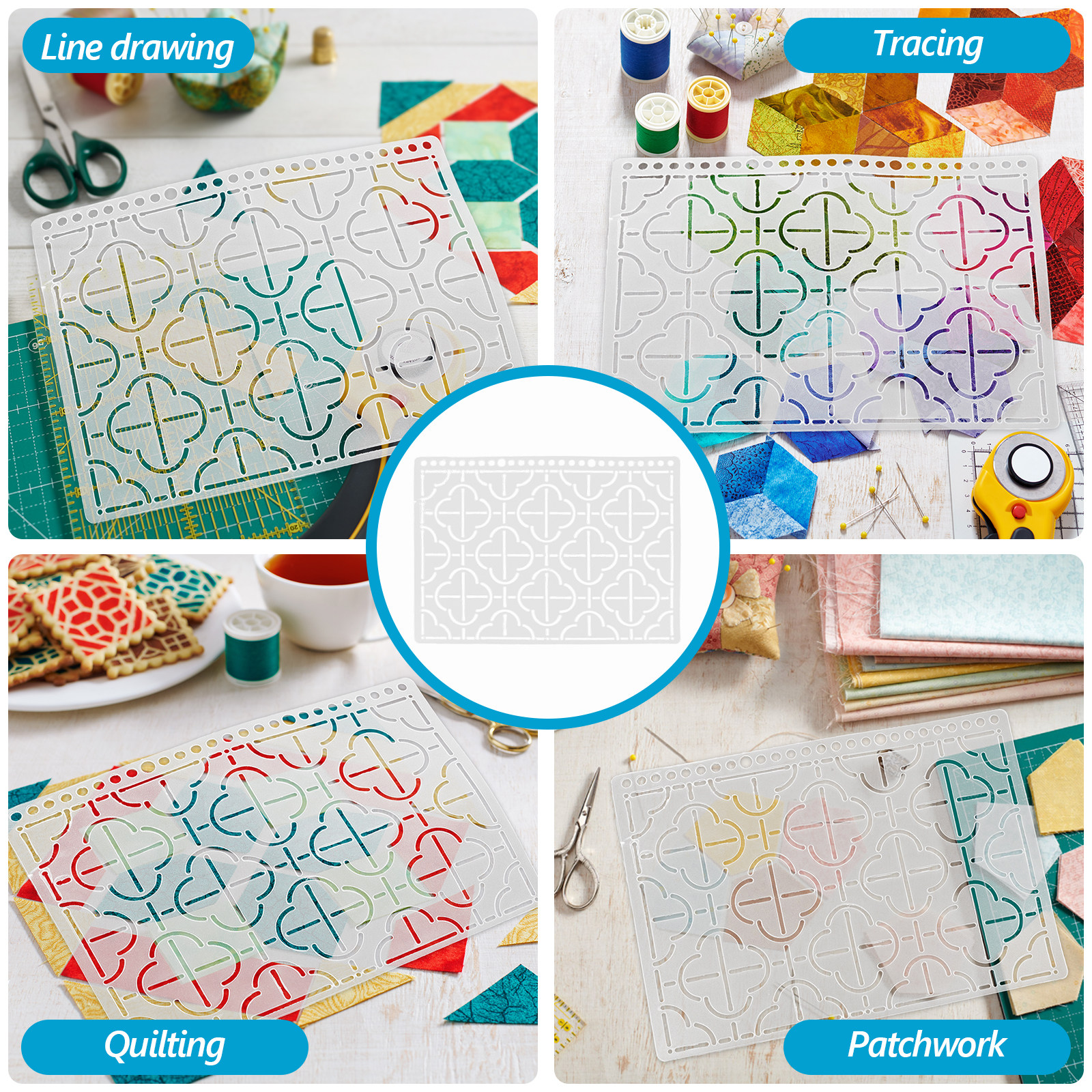 Professional Quilting Template - مراجعة Embroidery Craft وسعره