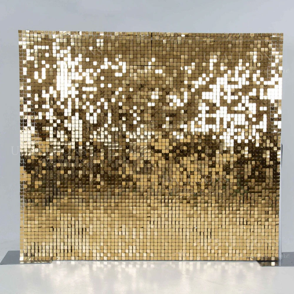 Champagne Gold Shimmer Backdro - مراجعة Sequin Fabric Panel وسعره