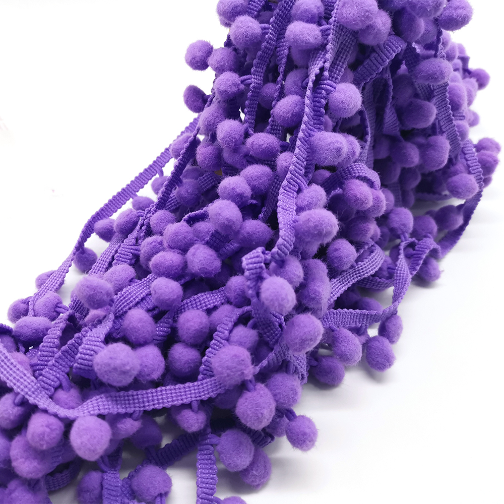 1-5yard Pom pom Fringe Lace Ri - مراجعة Fringe Ribbon Sewing وسعره