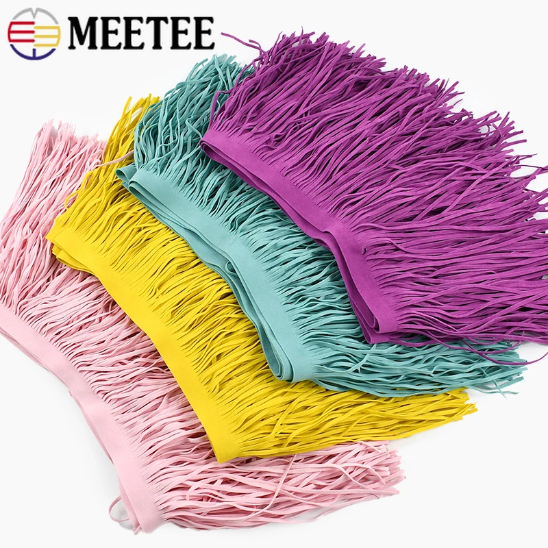 1-5M 15cm Suede Tassel Fringes - مراجعة Fringe Ribbon Sewing وسعره