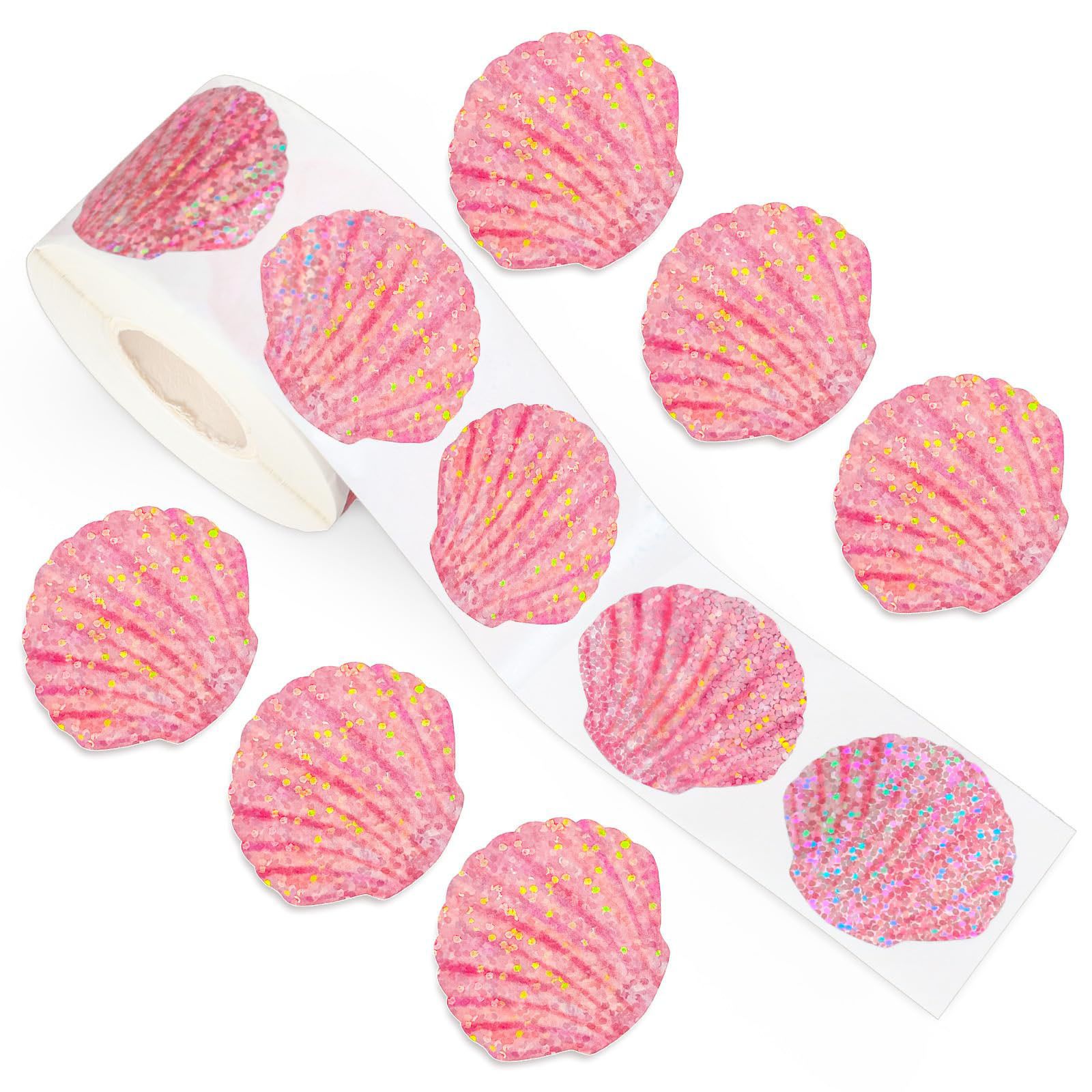 500 Pcs Summer Seashell Sticke - مراجعة Glitter Vinyl Roll وسعره
