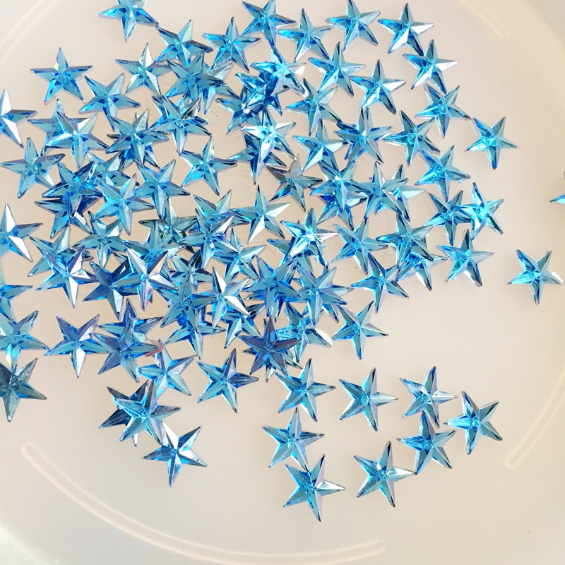 400pcs 10mm Crystal Star Shape - مراجعة Hotfix Rhinestone Sheet وسعره