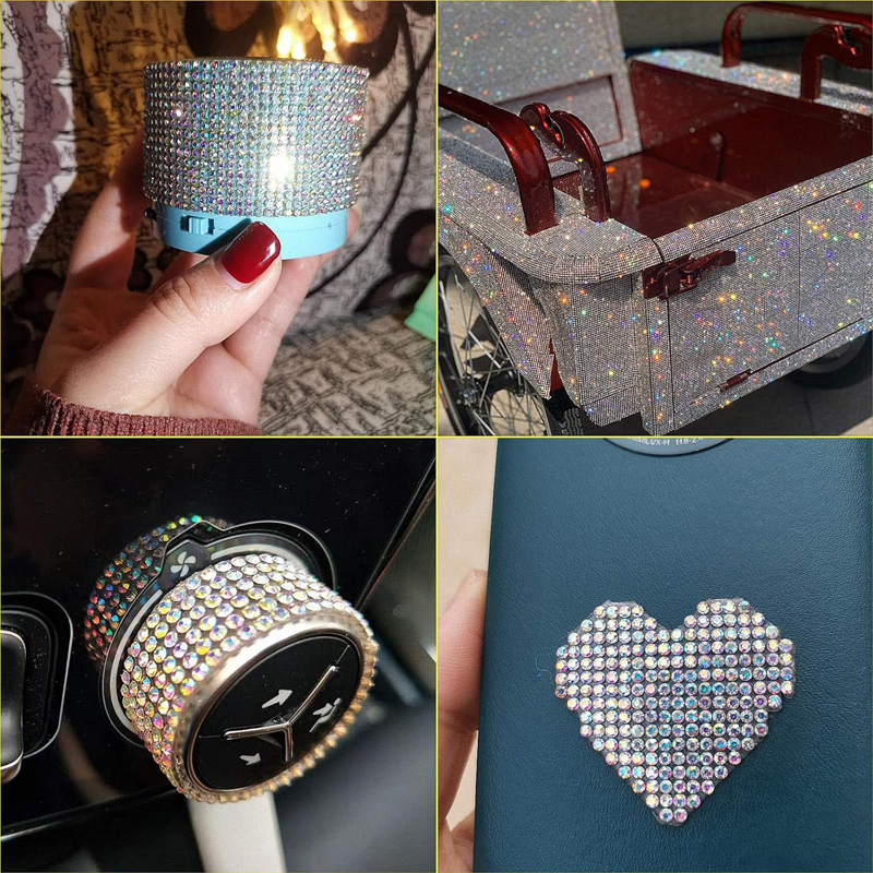 9720/4860Pcs Bling Rhinestone  - مراجعة Hotfix Rhinestone Sheet وسعره