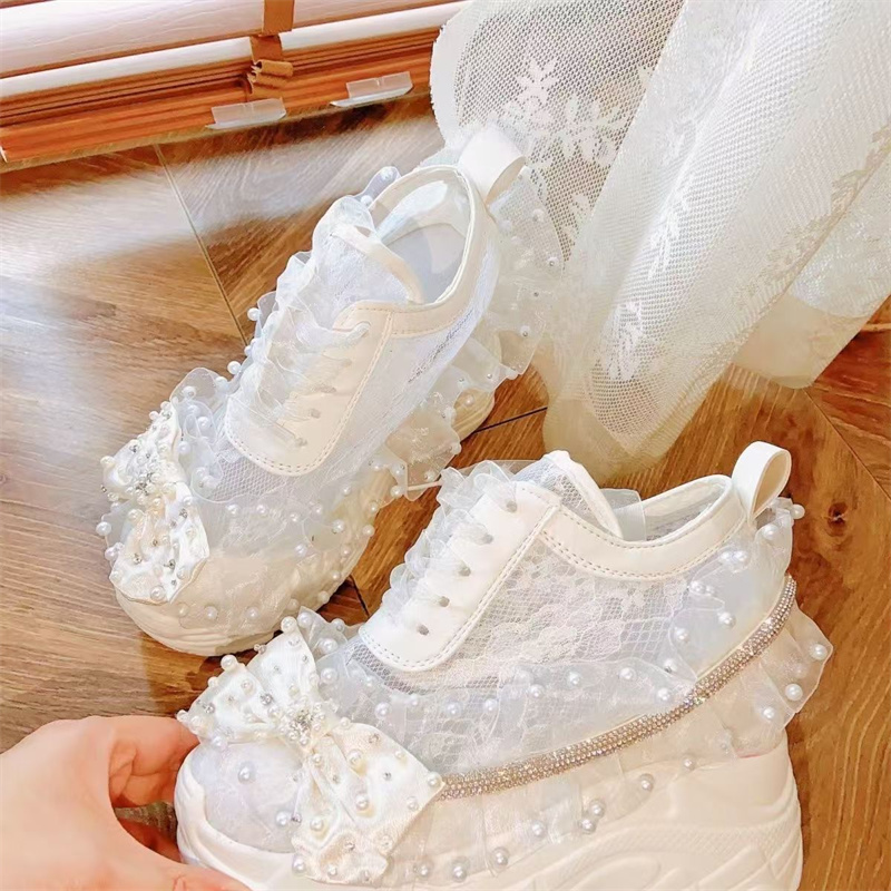 Thick bottom lace ribbon rhine - مراجعة Crystal Mesh Fabric وسعره