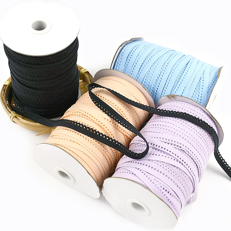 2-20Meters 10mm Colored Elasti - مراجعة Lace Ribbon Trim وسعره