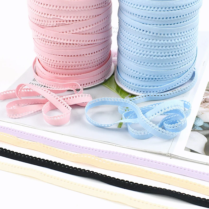 2-20Meters 10mm Colored Elasti - مراجعة Lace Ribbon Trim وسعره