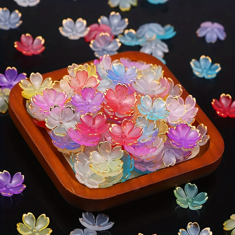 200/100pcs 15mm Colorful Acryl - مراجعة Embroidery Embellishments وسعره