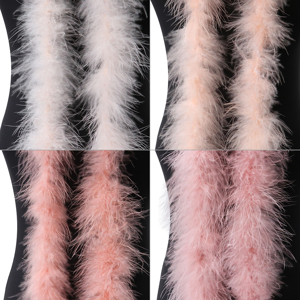 22g Turkey Marabou Feather Boa - مراجعة Feather Trim Marabou وسعره