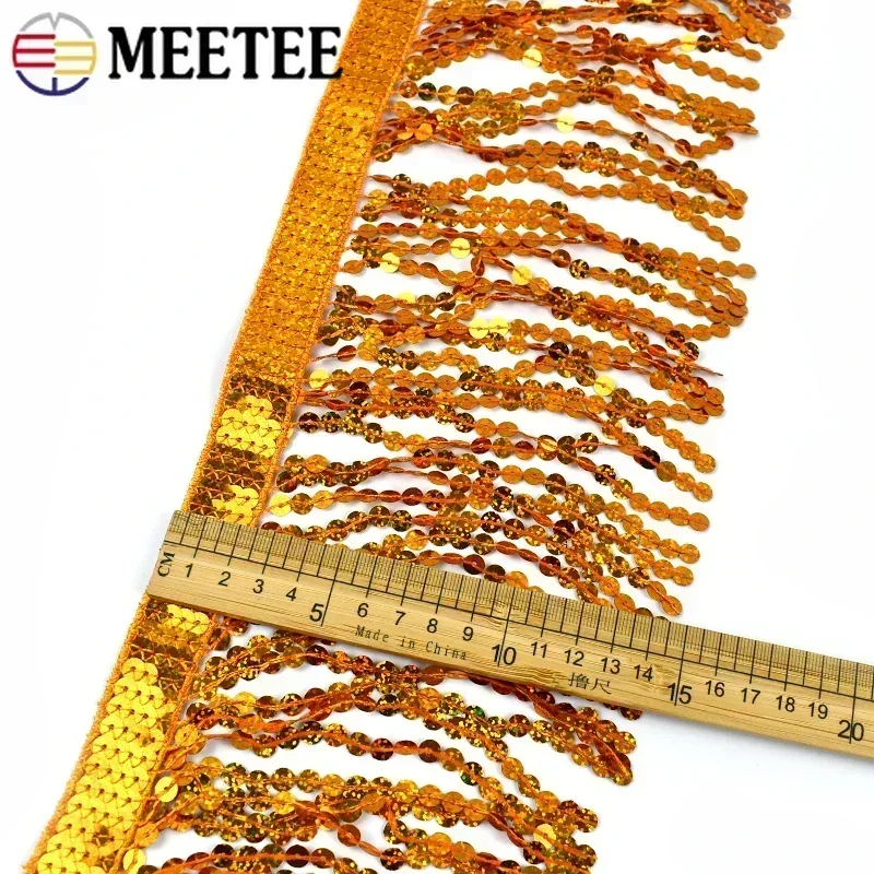 1-5Meters 16cm Beaded Tassel F - مراجعة Fringe Ribbon Sewing وسعره
